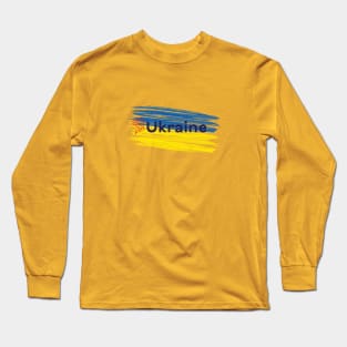 Ukraine flag Long Sleeve T-Shirt